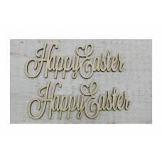 Natúr fa - "Happy Easter" felirat 